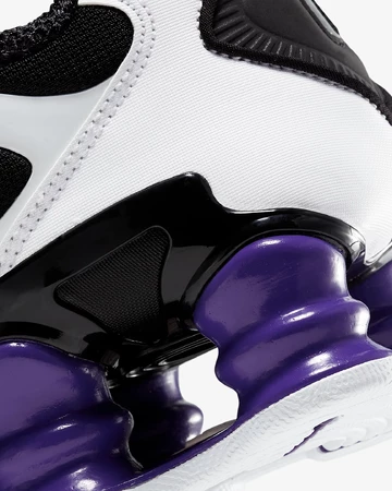 Nike Shox TL Oreo Purple Dämpfung Details