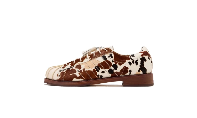 CLOT x adidas Superstar Dress Cow Print