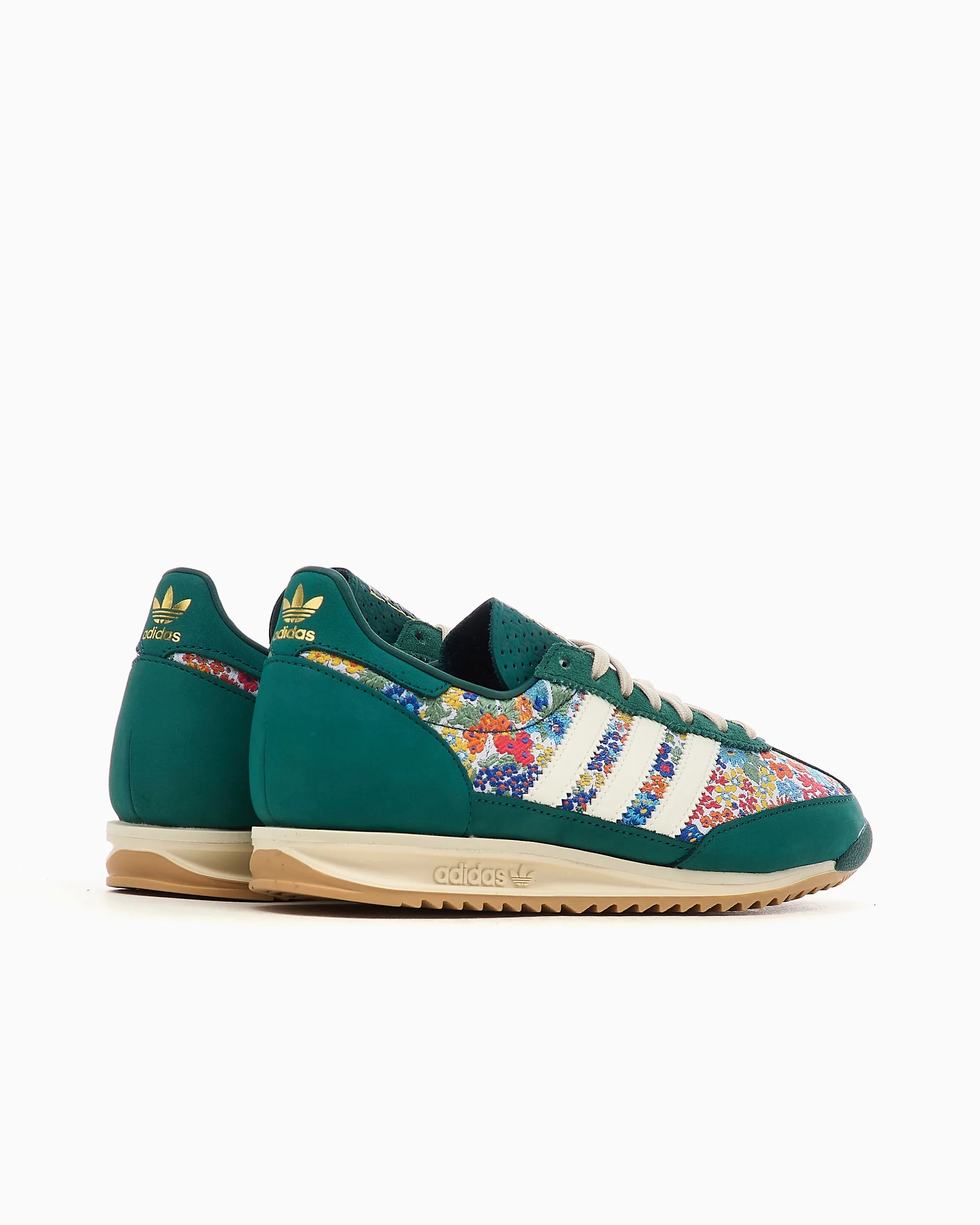 Liberty London x adidas SL 72 Collegiate Green JH7226 | Dead Stock