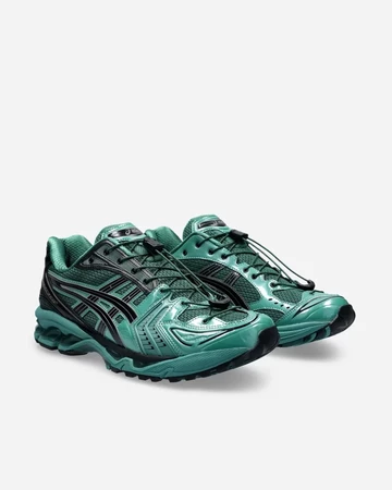UNAFFECTED ASICS Gel Kayano 14 Posy Green schräg außen