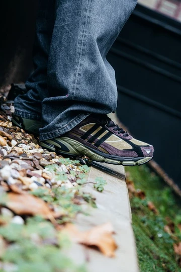 adidas Response CL Focus Olive - On Feet - in motion