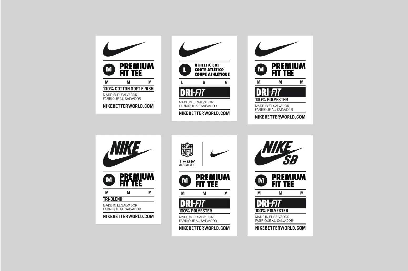 Size Tag Dead Stock