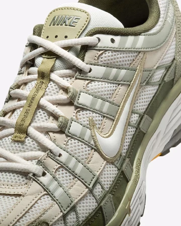 Nike P-6000 Light Cargo Khaki Upper Details