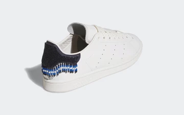 CLOT adidas Stan Smith Night Navy Beads schräg seitlich 2