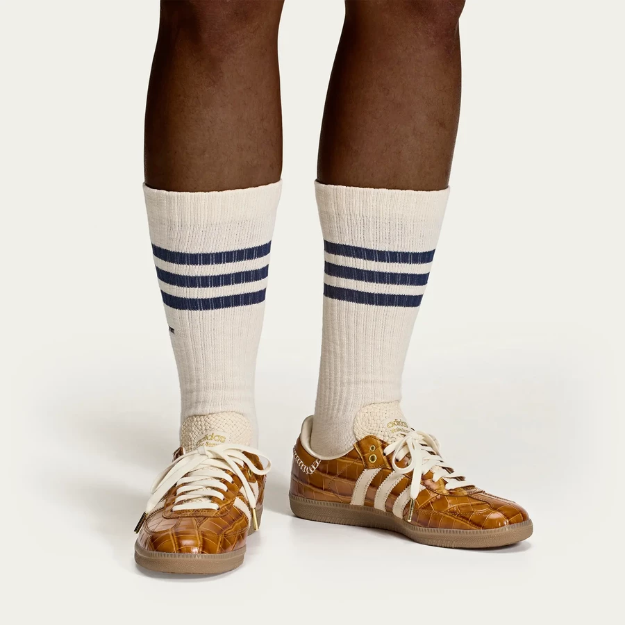 Wales Bonner x adidas Samba Brown Croc JH9826 | Dead Stock