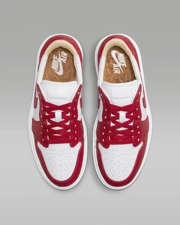 Jordan 1 Low Elevate Fire Red von oben