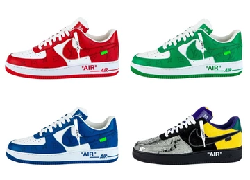 Louis Vuitton Air Force 1 Colourways