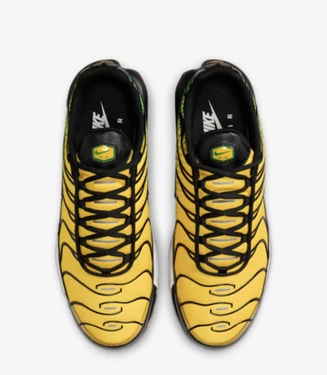 Nike Air Max Plus Varsity Maize von oben