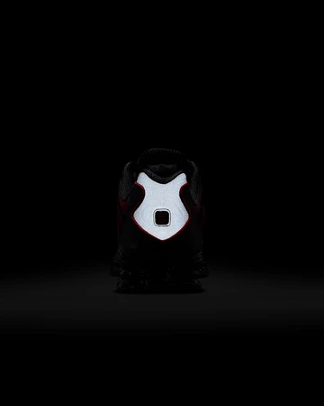 Nike Shox TL University Red - Reflektion, Ferse