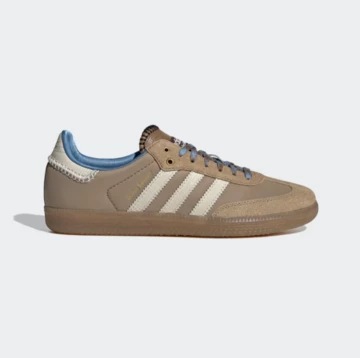 Wales Bonner adidas Samba Ash Brown seitlich