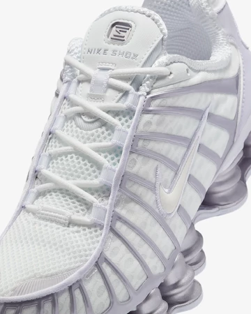 Nike Shox TL Barely Grape Upper Details