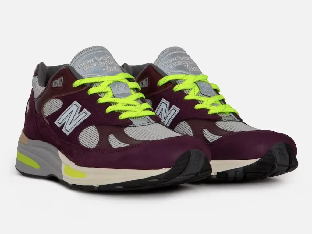 Shoe 991 Patta Patta New Balance 991v2 Purple U991PD2 Dead Stock