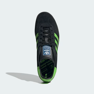 adidas Samba Deco SPZL Black Lime von oben