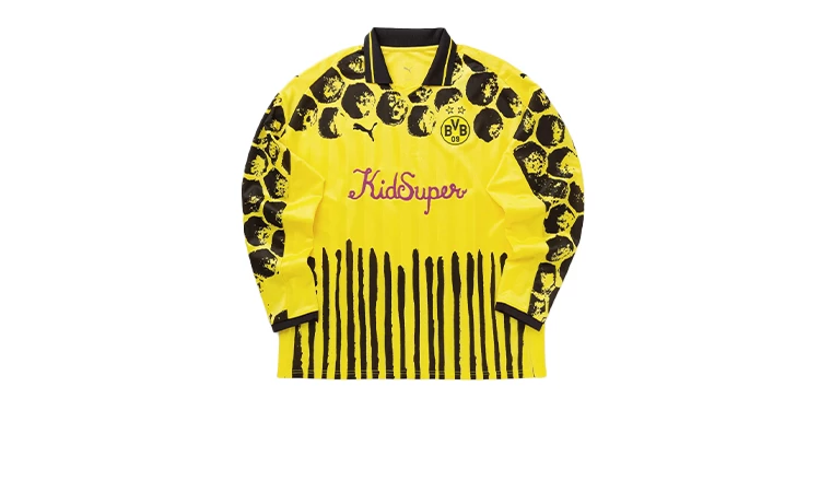 KidSuper x Puma BVB LS Retro Shirt