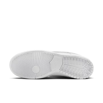 Nike SB Dunk Low All White Sohle