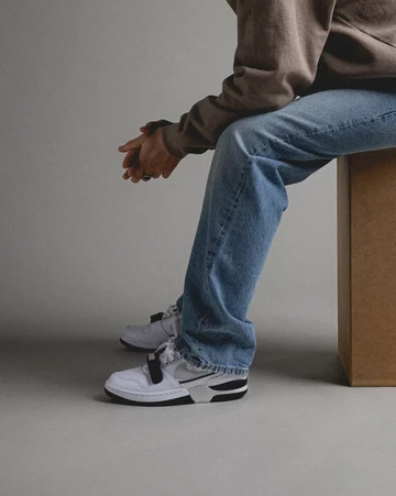 Nike Air Alpha Force 88 Tech Grey On-Feet Bilder von Asphaltgold