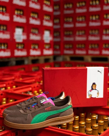 Rothaus x Puma Indoor Tannenzäpfle Mood Bierkasten