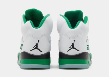 Jordan 5 Lucky Green von hinten