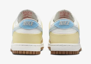 Dunk Low NN Soft Yellow von Hinten