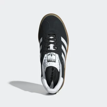 adidas Gazelle Bold Core Black von Oben
