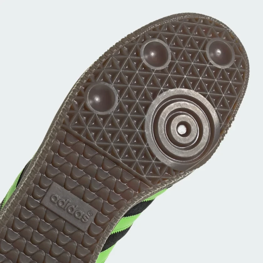 adidas gazelle silver green womens Adidas Samba Deco SPZL Core Black Lucid Lime main image 0