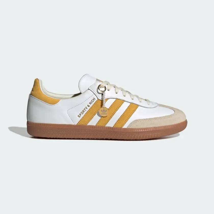 adidas gazelle silver green womens adidas Samba Sporty & Rich 'White Collegiate Burgundy' – OG Kicks main image 0