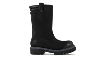 Louis Vuitton x Timberland Mid Boot Black Außenseite 2