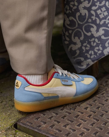 Der Asphaltgold Puma Palermo Scopa am Fuß