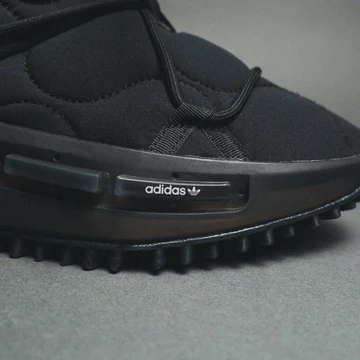 adidas NMD S1 Boot Black Lookbook  Detail vorne