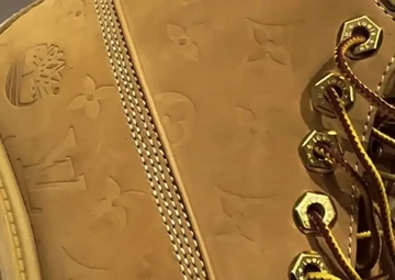 Louis Vuitton x Timberland 6" Premium Waterproof Boot Monogram Wheat Detailbild