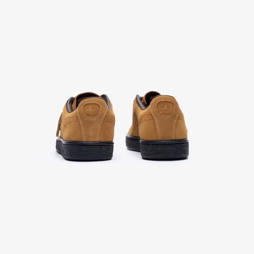 NOAH Puma Suede Classic Velcro Golden Brown von Hinten