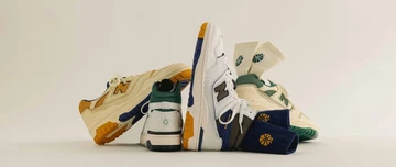 Aimé Leon Dore New Balance 650 Pine Green Lookbook Shoot