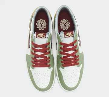 Jordan 1 Low OG Year of the Dragon 2024 von Oben