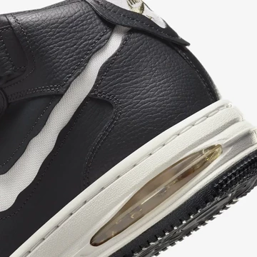 Air Force 1 Mid Evo Remastered Black White Ferse