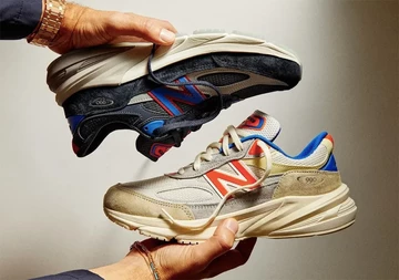 Kith New Balance 990v6 Madison Square Garden In Hand