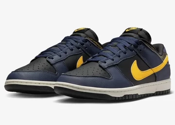 Dunk Low Vintage Michigan schräg