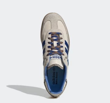 Wales Bonner adidas Samba Royal Blue von oben