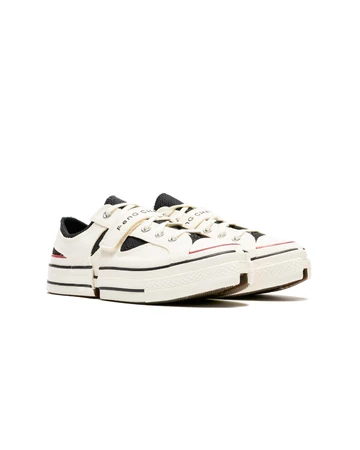 Feng Chen Wang Converse Chuck 70 Low 2-in-1 White Paar von der Seite
