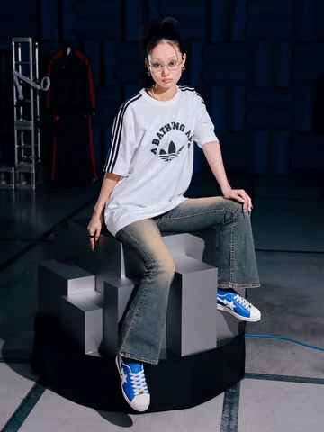 BAPE x adidas Superstar Vintage SSTR Blue Mood 2