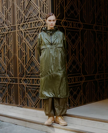 Lookbook Shooting vom Veneda Carter Timberland Heritage Boot Wheat Patent. Model: Veneda Carter