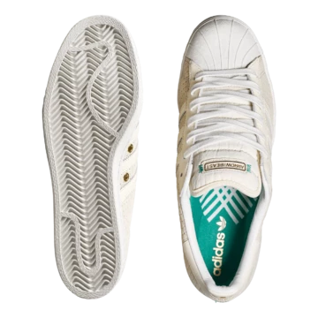 Arrow & Beast x adidas Superstar ADV White Paar