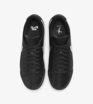 Dancer Skateboards x Nike SB Blazer Low von oben