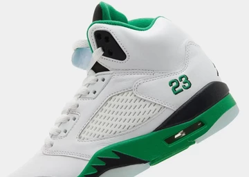 Jordan 5 Lucky Green von der seite