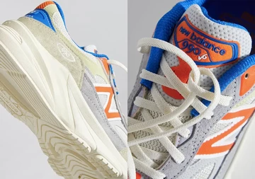 Kith New Balance 990v6 Madison Square Garden Detail