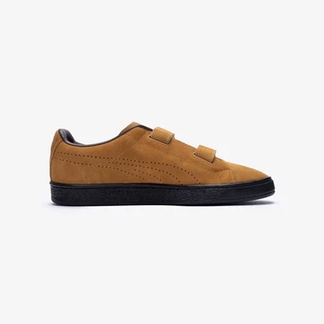 NOAH Puma Suede Classic Velcro Golden Brown Innenseite