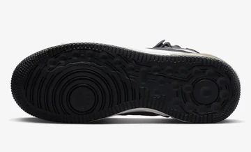 Air Force 1 Mid Evo Remastered Black White sohle