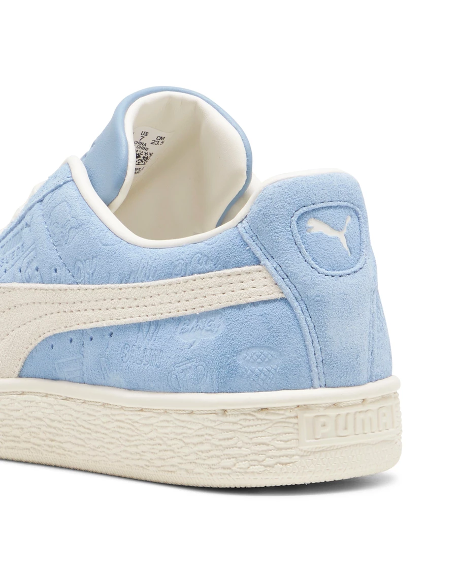 Sophia Chang Puma Suede Classic Blue White 396045-01 Dead