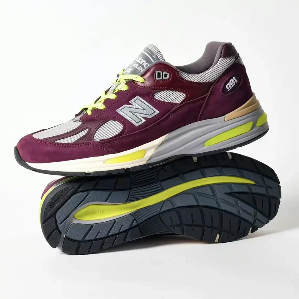 New Balance ☆ made in England U991PD2 Purple IN HAND) Patta & New Balance 991v2 MADE in UK Dark Purple