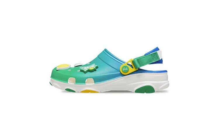 Sprite Crocs All Terrain Clog Green Blue