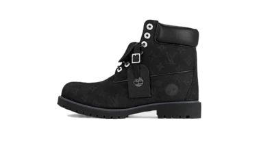 Louis Vuitton x Timberland 6 Premium Waterproof Boot Monogram Black